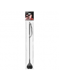 Черный стек с наконечником-сердечком - 54 см. - Notabu - купить с доставкой в Кургане