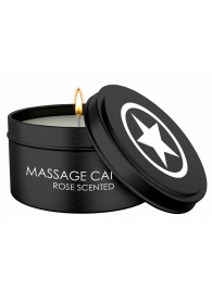 Массажная свеча с ароматом розы Massage Candle - Shots Media BV - купить с доставкой в Кургане