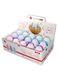 Набор из 15 мини-мастурбаторов Fantastic Egg Hard Boiled - Baile - в Кургане купить с доставкой