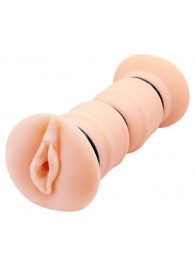 Телесный вибромастурбатор-вагина Michelle - Baile - в Кургане купить с доставкой