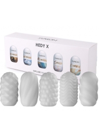Набор из 5 мастурбаторов Hedy X5 Mixed - Svakom - в Кургане купить с доставкой