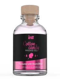 Массажный гель с согревающим эффектом Cotton Candy - 30 мл. - INTT - купить с доставкой в Кургане