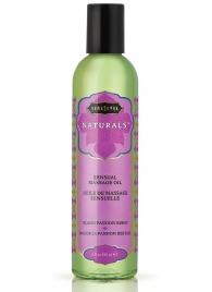Массажное масло Naturals Island Passion Berry с ароматом тропических фруктов - 236 мл. - Kama Sutra - купить с доставкой в Кургане