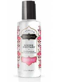 Гель-лубрикант на водной основе Divine Nectars Strawberry Dream с ароматом клубники - 150 мл. - Kama Sutra - купить с доставкой в Кургане