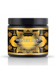 Пудра для тела Honey Dust Body Powder с ароматом кокоса и ананаса - 170 гр. - Kama Sutra - купить с доставкой в Кургане