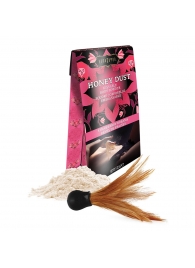 Пудра для тела Honey Dust Body Powder с ароматом клубники - 28 гр. - Kama Sutra - купить с доставкой в Кургане