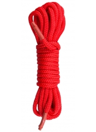 Красная веревка для связывания Nylon Rope - 5 м. - Easy toys - купить с доставкой в Кургане