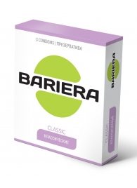 Классические презервативы Bariera Classic - 3 шт. - Bariera - купить с доставкой в Кургане