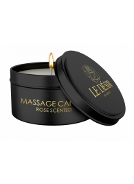 Массажная свеча с ароматом розы Massage Candle Rose Scented - 100 гр. - Shots Media BV - купить с доставкой в Кургане