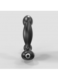 Черный вибромассажер простаты и промежности Prostate Pro с пультом ДУ - Bathmate - в Кургане купить с доставкой