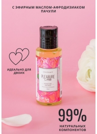 Массажное масло Pleasure Lab Delicate с ароматом пиона и пачули - 50 мл. - Pleasure Lab - купить с доставкой в Кургане