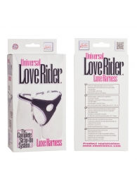 Трусы для страпона с универсальным креплением Universal Love Rider Luxe Harness - California Exotic Novelties - купить с доставкой в Кургане