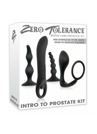 Набор стимуляторов простаты Intro To Prostate Kit - Zero Tolerance - в Кургане купить с доставкой