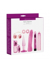 Розовый вибронабор Mystic Treasures Couples Kit - Me You Us