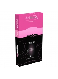 Презервативы с точками и рёбрышками DOMINO Classic Extase - 6 шт. - Domino - купить с доставкой в Кургане