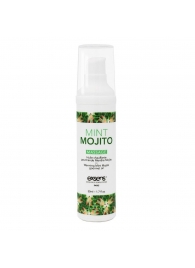 Разогревающее массажное масло с ароматом мохито Gourmet Mint Mojito - 50 мл. - Exsens - купить с доставкой в Кургане