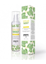 Разогревающее массажное масло Gourmet Spearmint Organic с органическими ингредиентами - 50 мл. - Exsens - купить с доставкой в Кургане