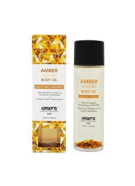Органическое массажное масло AMBER JOJOBA - 100 мл. - Exsens - купить с доставкой в Кургане