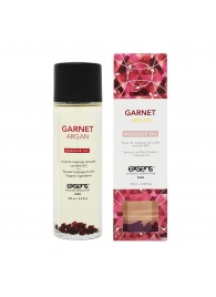 Органическое массажное масло GARNET ARGAN - 100 мл. - Exsens - купить с доставкой в Кургане