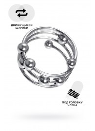 Большое металлическое кольцо под головку пениса - ToyFa - купить с доставкой в Кургане