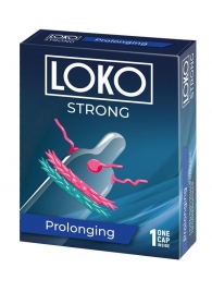 Стимулирующая насадка на пенис LOKO STRONG с продлевающим эффектом - Sitabella - в Кургане купить с доставкой