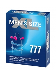 Стимулирующая насадка на пенис MEN SIZE 777 - Sitabella - в Кургане купить с доставкой