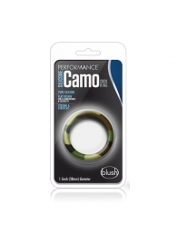 Эрекционное кольцо камуфляжной расцветки Silicone Camo Cock Ring - Blush Novelties - в Кургане купить с доставкой