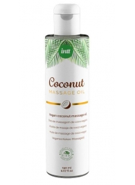 Массажное масло Vegan Coconut - 150 мл. - INTT - купить с доставкой в Кургане