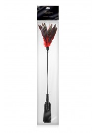 Стек-щекоталка Sweet Caress Feather Whip - 58 см. - Sweet Caress - купить с доставкой в Кургане