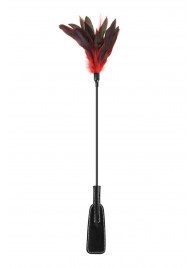 Стек-щекоталка Sweet Caress Feather Whip - 58 см. - Sweet Caress - купить с доставкой в Кургане
