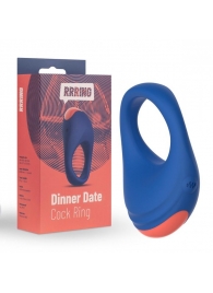 Синее эрекционное кольцо RRRING Dinner Date Cock Ring - FeelzToys - в Кургане купить с доставкой