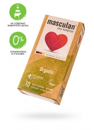 Экологически чистые презервативы Masculan Organic - 10 шт. - Masculan - купить с доставкой в Кургане