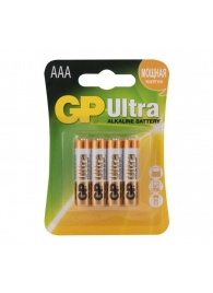 Батарейки алкалиновые GP Ultra Alkaline 24А AАA/LR03 - 4 шт. - Элементы питания - купить с доставкой в Кургане