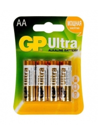 Батарейки алкалиновые GP Ultra Alkaline AA/LR6 - 4 шт. - Элементы питания - купить с доставкой в Кургане