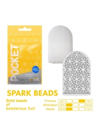 Карманный мастурбатор Spark Beads - Tenga - в Кургане купить с доставкой