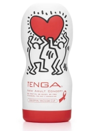 Мастурбатор Keith Haring Cup Deep Throat - Tenga - в Кургане купить с доставкой