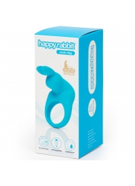 Голубое эрекционное виброкольцо Happy Rabbit Rechargeable Rabbit Cock Ring - Happy Rabbit - в Кургане купить с доставкой