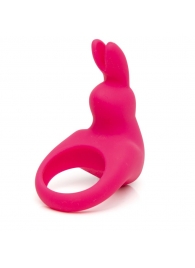 Розовое эрекционное виброкольцо Happy Rabbit Rechargeable Rabbit Cock Ring - Happy Rabbit - в Кургане купить с доставкой