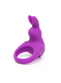 Фиолетовое эрекционное виброкольцо Happy Rabbit Rechargeable Rabbit Cock Ring - Happy Rabbit - в Кургане купить с доставкой