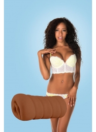 Коричневый мастурбатор-вагина BRIANNA - Dream Toys - в Кургане купить с доставкой