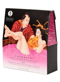 Соль для ванны Lovebath Dragon Fruit, превращающая воду в гель - 650 гр. - Shunga - купить с доставкой в Кургане