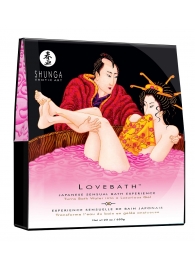 Соль для ванны Lovebath Dragon Fruit, превращающая воду в гель - 650 гр. - Shunga - купить с доставкой в Кургане