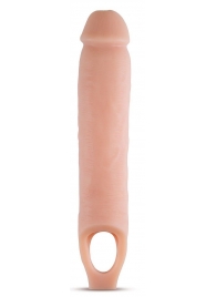 Телесная насадка на пенис 11.5 Inch Cock Sheath Penis Extender - 29,2 см. - Blush Novelties - в Кургане купить с доставкой