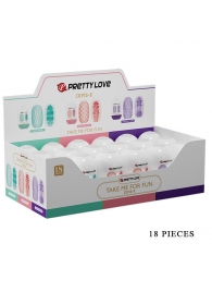 Набор из 18 мастурбаторов Take me for Fun - Baile - в Кургане купить с доставкой