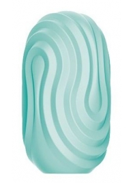 Бирюзовый мастурбатор-яйцо Twist Angel - Baile - в Кургане купить с доставкой