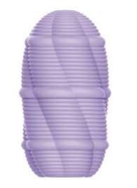 Сиреневый мастурбатор-яйцо Smooth Stripes - Baile - в Кургане купить с доставкой