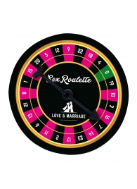 Настольная игра-рулетка Sex Roulette Love   Marriage - Tease&Please - купить с доставкой в Кургане