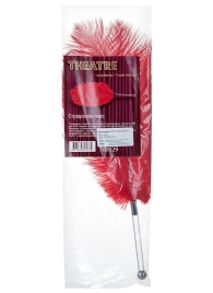 Красное страусовое пёрышко - ToyFa - купить с доставкой в Кургане