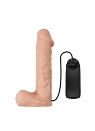 Женский поясной страпон с вибрацией - 26 см. - Baile - купить с доставкой в Кургане