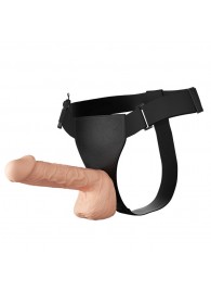 Женский поясной страпон с вибрацией - 26 см. - Baile - купить с доставкой в Кургане
